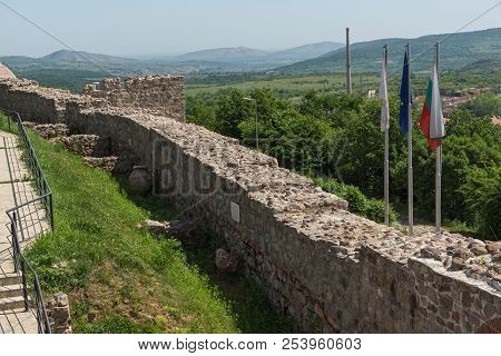 Peristera Fortress, Peshtera, Bulgaria - May 5, 2018: Ruins Of Ancient Byzantine Fortress The Perist