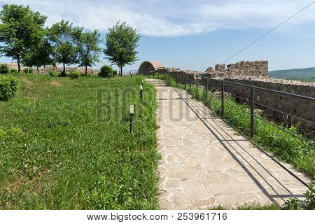 Peristera Fortress, Peshtera, Bulgaria - May 5, 2018: Ruins Of Ancient Byzantine Fortress The Perist