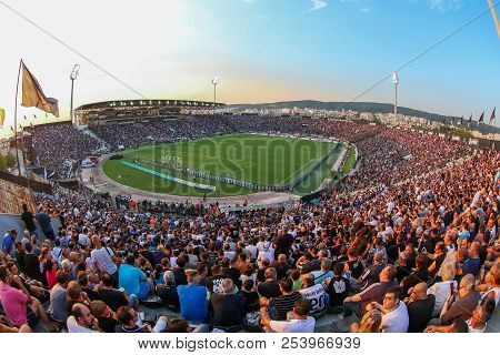 Uefa Champions League Third Qualifying Round , Between Paok Vs Fc Spartak Moscow