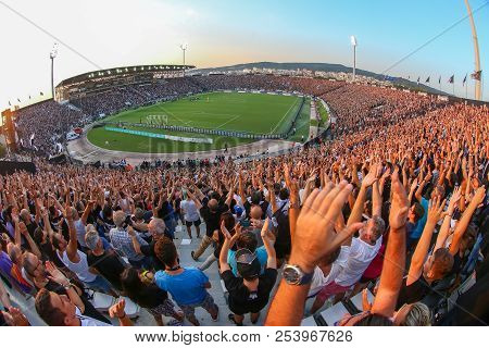 Uefa Champions League Third Qualifying Round , Between Paok Vs Fc Spartak Moscow