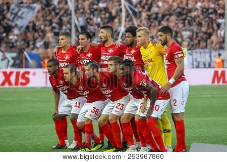 Uefa Champions League Third Qualifying Round , Between Paok Vs Fc Spartak Moscow