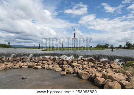Cambodia Anlong Veng Ta Mok Lake Landscape