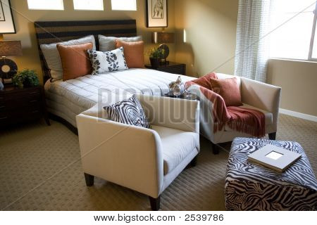 Quarto de luxo.