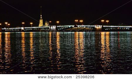สะพานวังคืน St.Petersburg