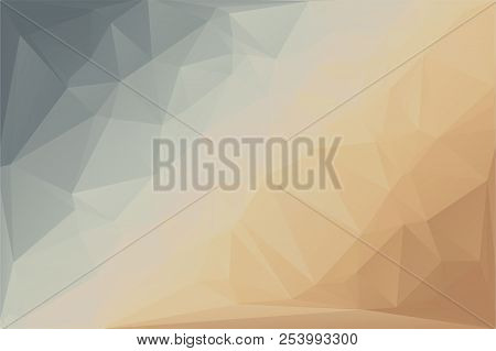 Low Polygon Triangle Polygonal Illustration,which Consist Of Triangles.creative Geometric Illustrati
