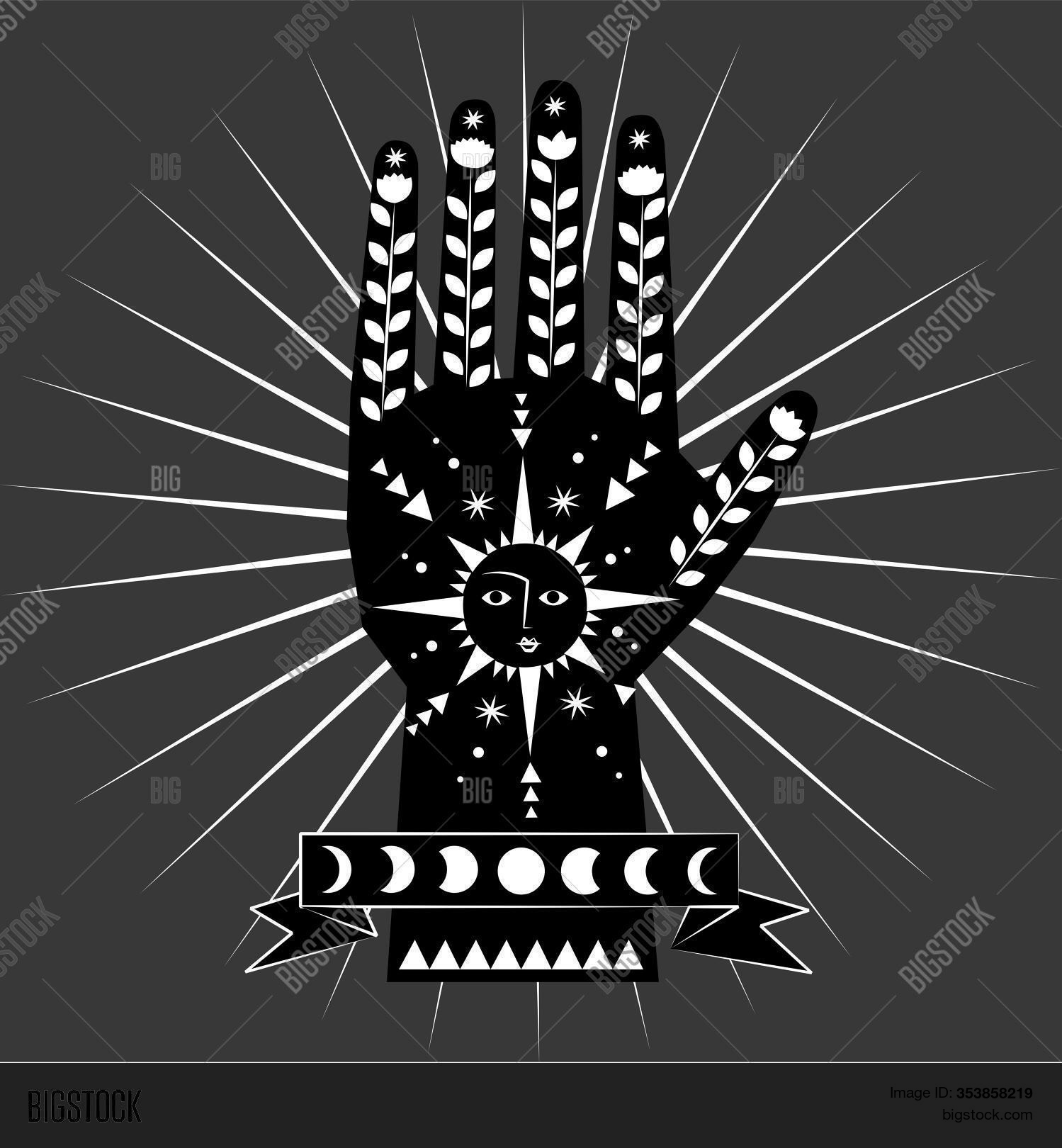 Chiromancy Good Luck Vector Photo Free Trial Bigstock
