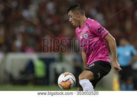 Rio, Brazil - February 26, 2020: Flamengo Vs Independiente Del Valle By The Recopa Sudamericana Tour