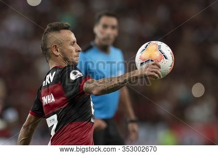 Rio, Brazil - February 26, 2020: Rafinha During Flamengo Vs Independiente Del Valle By The Recopa Su