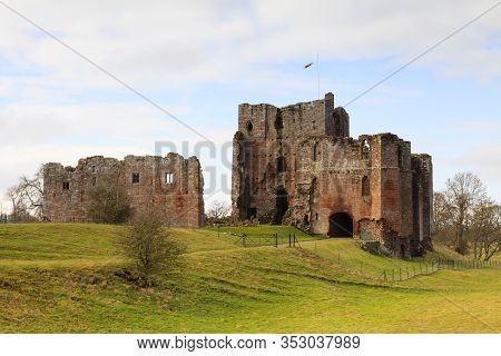 Brougham, England - February 24:  Brougham Castle Is Situated South East Of Penrith, Cumbria, Northe