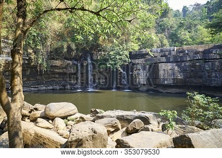 Beautiful Lanscape Nature In Khaokao Hightland, Thailand.