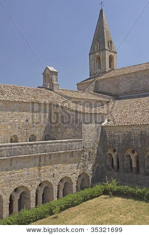 Thoronet Abbey In Provence (Frankreich)