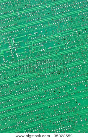 Scheda circuito verde