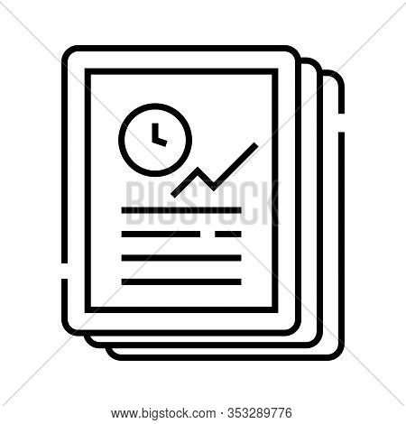 Objective Task Line Vector Photo Free Trial Bigstock