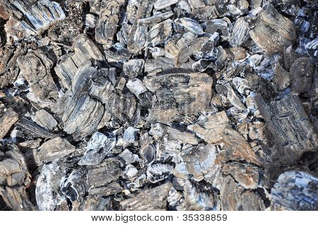 Charcoal ruoanlaittoon lihan