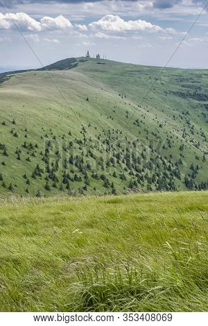 Krizna Hill, Big Fatra Mountains, Slovak Republic. Seasonal Natural Scene. Travel Destination. Hikin