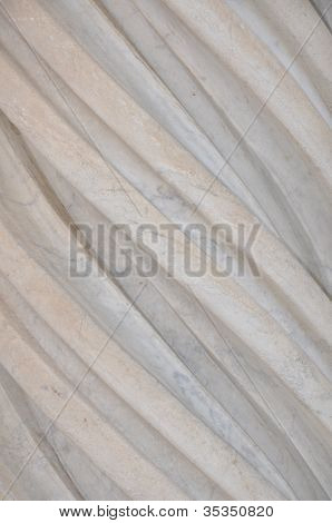 Background carved marble smooth lines