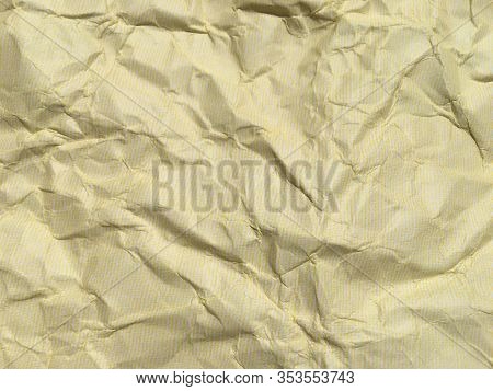 Yellow Crumpled Paper Image & Photo (Free Trial) | Bigstock