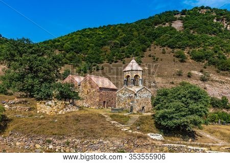 Ardvi monastery area landscape landmark of Lorri Armenia eastern Europe