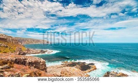 Picturesque View Of Rugged Kangaroo Island Shoreline, South Australia