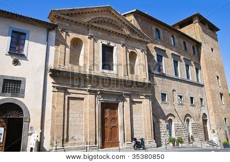 Church of St. Lodovico. Orvieto. Umbria. Italy.