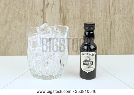 Spencer, Wisconsin, U.s.a. , March, 2, 2020   Bottle Of Cutty Sark Blended Scotch Whisky    Cutty Sa