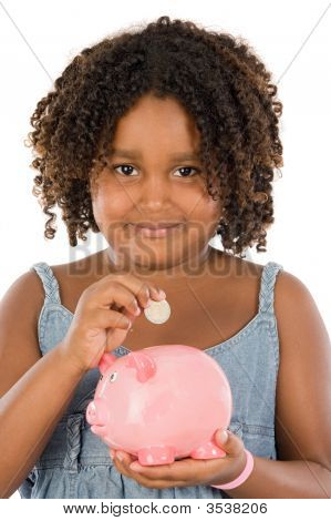 女の子のお金ボックス