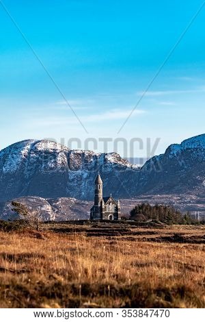 Church Of The Sacred Heart, Dunlewey Close To Mount Errigal In County Donegal - Ireland