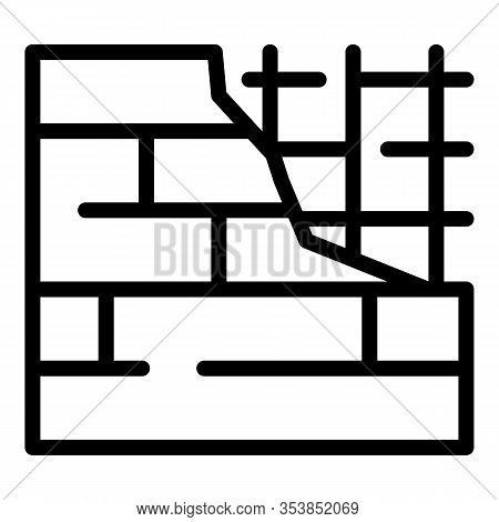 Brick Wall Icon Vector Photo Free Trial Bigstock