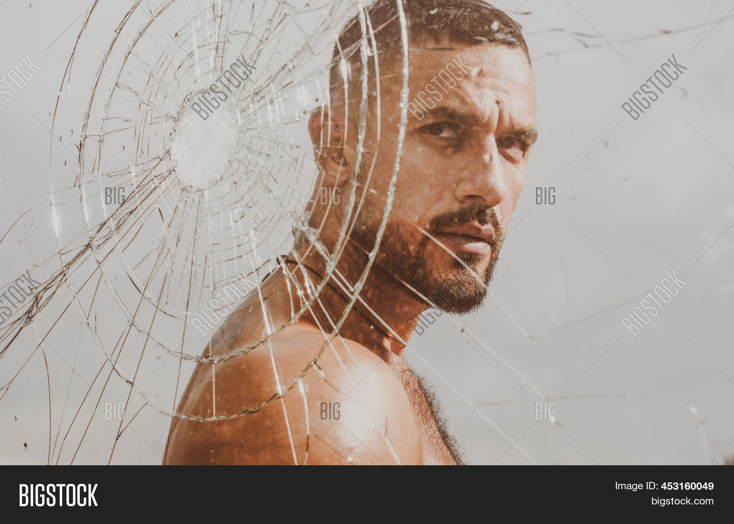 Glass Crack. Emotions Image & Photo (Free Trial) Bigstock