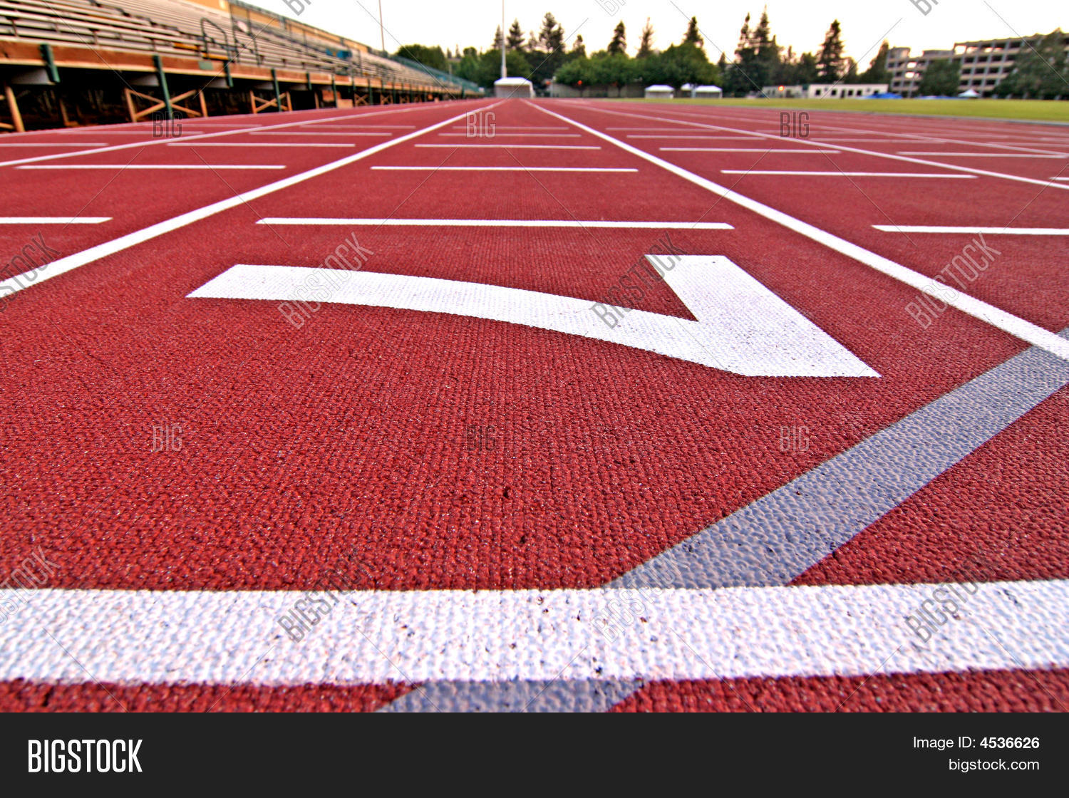 Track Field Lane Image & Photo (Free Trial) Bigstock