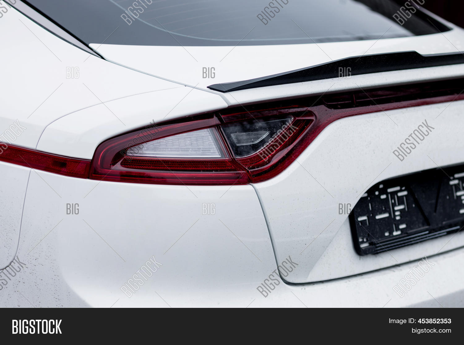 Rear Light White Car. Image & Photo (Free Trial) Bigstock