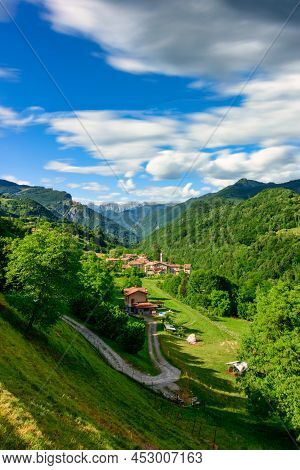 Oneta. Northern Italy Village