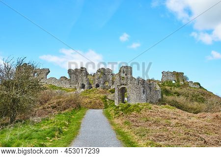 Rock Of Dunamase Castle Is A Historic Building That Is Located In Portlaoise, Ireland. Travel Place 