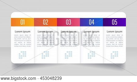 Morning Rituals Infographic Chart Design Template. Abstract Infochart With Copy Space. Instructional