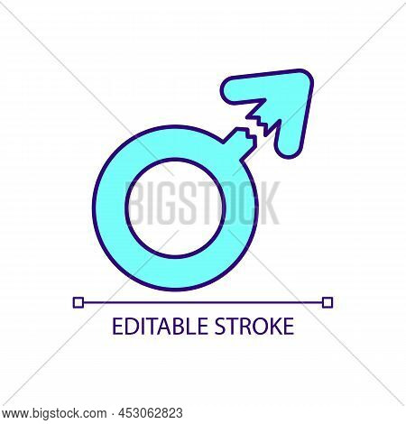 Spaying And Neutering Pet Rgb Color Icon. Male Domestic Animal Castration. Ovaries And Uterus Removi