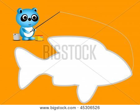 Orso blu pesca