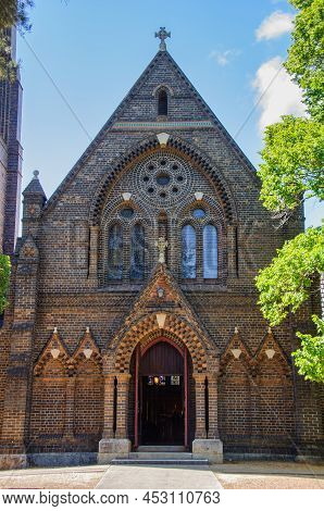 Facade Of The Heritage-listed St Peter's Anglican Cathedral - Armidale, Nsw, Australia