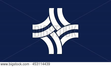 The Flag Of The City Of Thornton In Colorado Usa