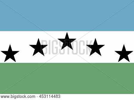 The Flag Of The City Of Firestone In Colorado Usa