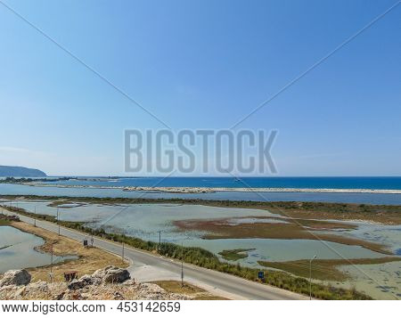 View Of Ionian Sea From Griva Castle, Lefkada -greece