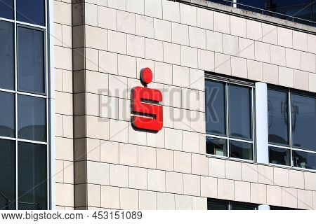 Wuppertal, Germany - September 19, 2020: Sparkasse Savings Bank Building In Wuppertal, Germany. It I