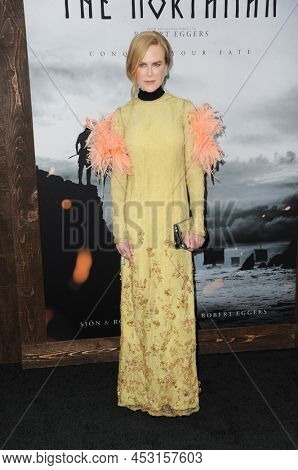 Nicole Kidman at the Los Angeles premiere of 'The Northman' held at the TCL Chinese Theatre in Hollywood, USA on April 18, 2022.