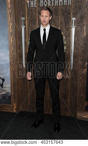 Alexander SkarsgÃ¥rd at the Los Angeles premiere of 'The Northman' held at the TCL Chinese Theatre in Hollywood, USA on April 18, 2022.