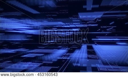 Blue Computerized Cutting Edge The Internet. Information Capacity Administration. Enormous Informati