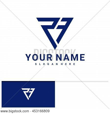 Initial R F Logo Design Vector Template, Creative R F Logo Design Concepts
