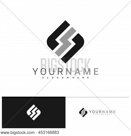 Initial S S Logo Design Vector Template, Creative S S Logo Design Concepts
