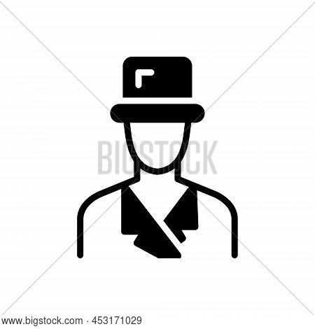 Black Solid Icon For Phil Philippians Man Gentleman Person Adult