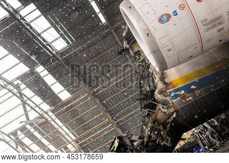 War Destroyed On Ukraine Airport By Russian Troops