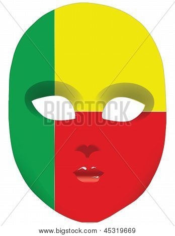 Flag Mask Benin