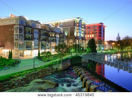 Centrum Greenville, South Carolina, USA.